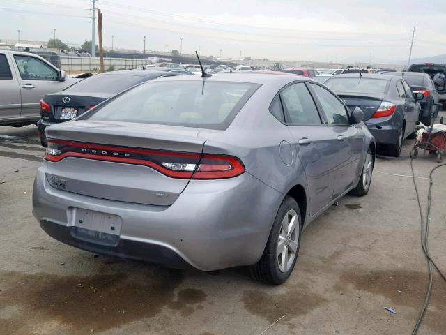 1C3CDFBB5FD380476 - 2015 DODGE DART SXT SILVER photo 4