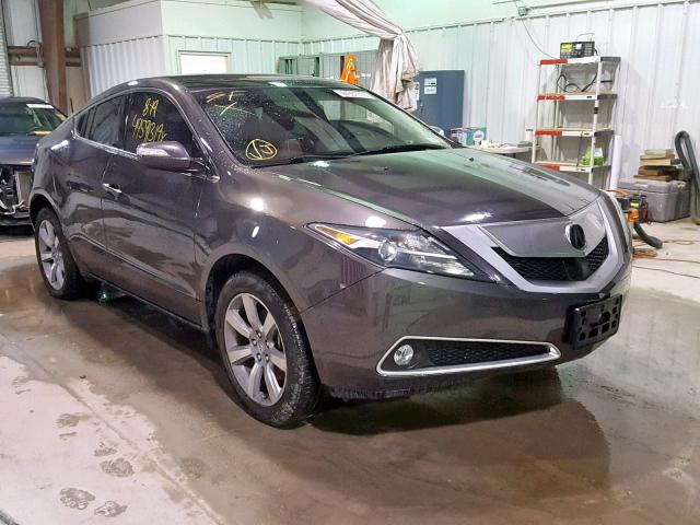 2HNYB1H64AH503811 - 2010 ACURA ZDX ADVANC GRAY photo 1