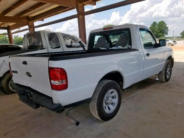 1FTYR10DX8PA76197 - 2008 FORD RANGER WHITE photo 4