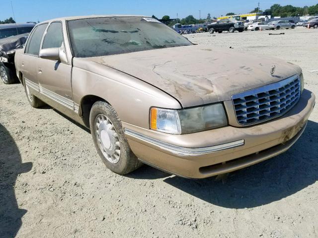 1G6KD52Y3VU220989 - 1997 CADILLAC DEVILLE GOLD photo 1