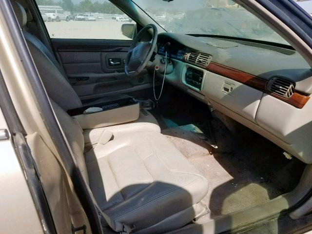 1G6KD52Y3VU220989 - 1997 CADILLAC DEVILLE GOLD photo 5