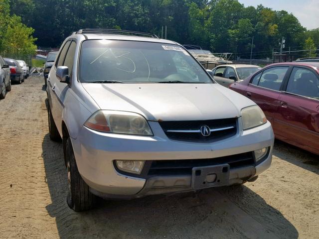 2HNYD18642H536612 - 2002 ACURA MDX TOURIN SILVER photo 9