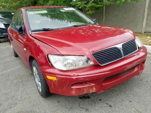 JA3AJ26E13U066004 - 2003 MITSUBISHI LANCER ES RED photo 1