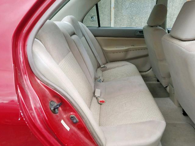 JA3AJ26E13U066004 - 2003 MITSUBISHI LANCER ES RED photo 6