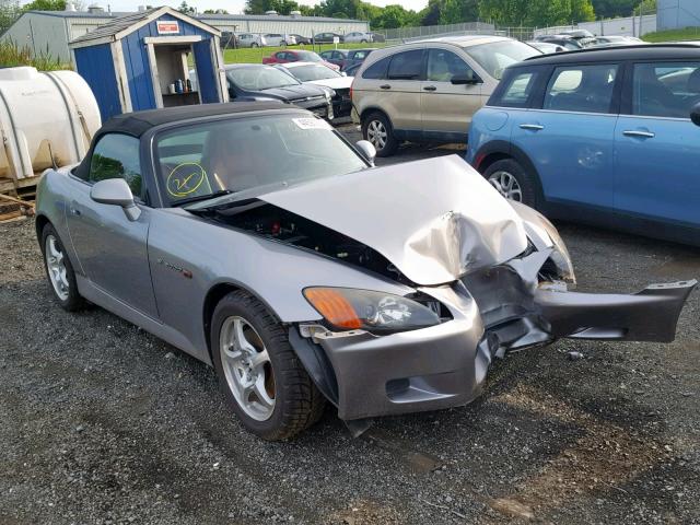 JHMAP1140YT008485 - 2000 HONDA S2000 SILVER photo 1