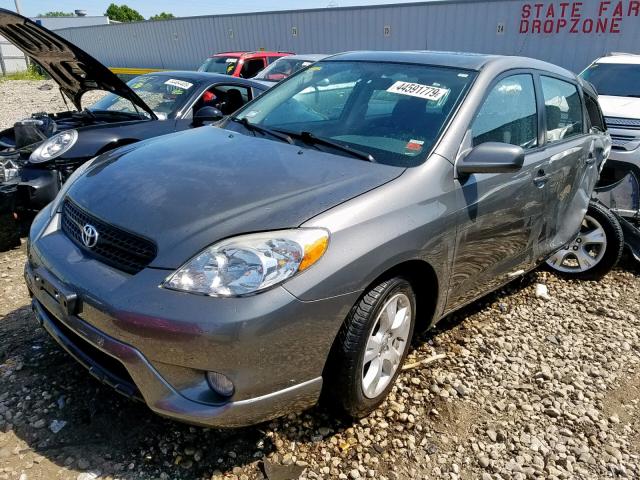 2T1KR30EX7C648540 - 2007 TOYOTA COROLLA MA GRAY photo 2