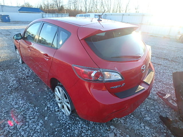 JM1BL1K63B1372257 - 2011 MAZDA 3 S RED photo 3