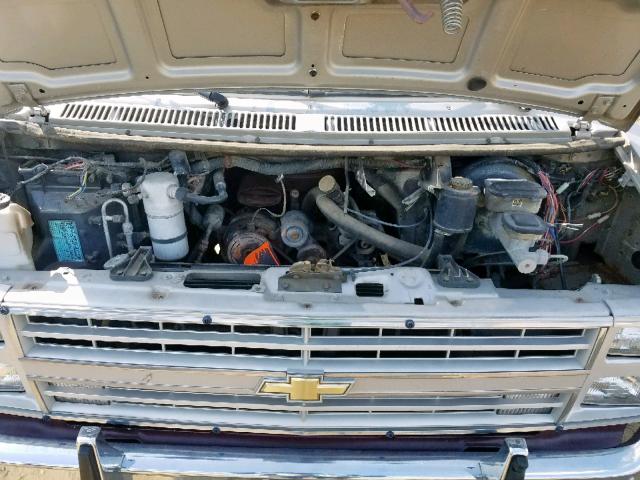 2GBEG25K6H4113932 - 1987 CHEVROLET SPORTVAN / SILVER photo 7