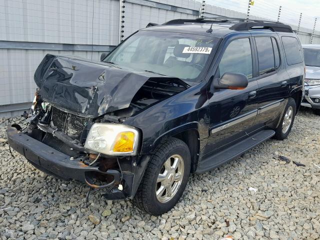 1GKET16S646164212 - 2004 GMC ENVOY XL BLACK photo 2