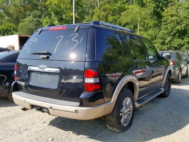 1FMEU74E26UA01544 - 2006 FORD EXPLORER E BLACK photo 4