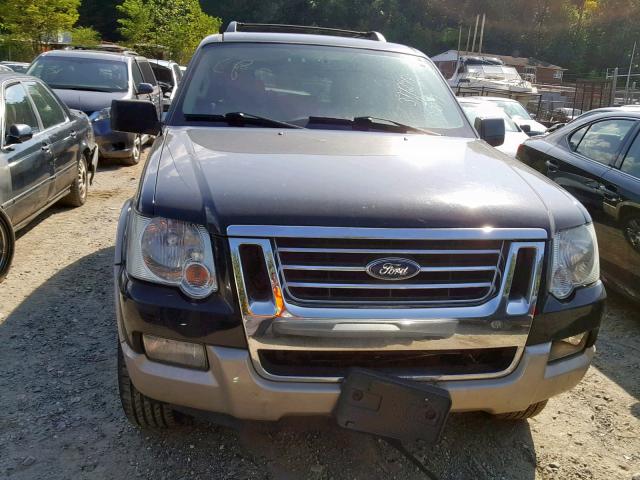 1FMEU74E26UA01544 - 2006 FORD EXPLORER E BLACK photo 9