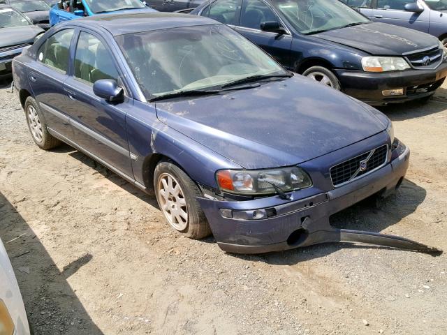 YV1RS61R322108194 - 2002 VOLVO S60 BLUE photo 1