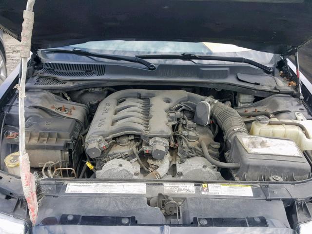 2C3KA53G37H650673 - 2007 CHRYSLER 300 TOURIN BLACK photo 7