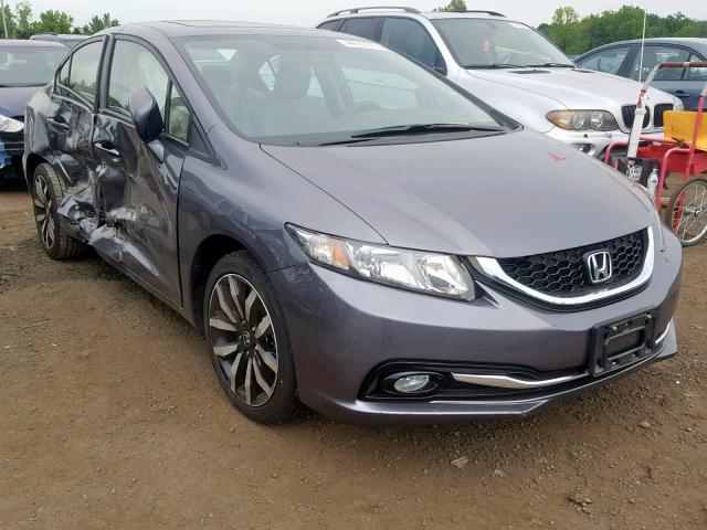 19XFB2F92FE216177 - 2015 HONDA CIVIC EXL 灰色 照片 1