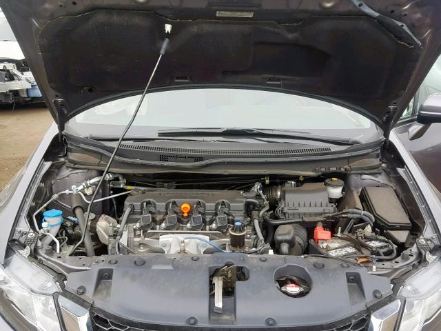 19XFB2F92FE216177 - 2015 HONDA CIVIC EXL 灰色 照片 7