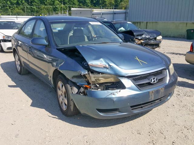 KMHET46C86A114249 - 2006 HYUNDAI SONATA GL BLUE photo 1