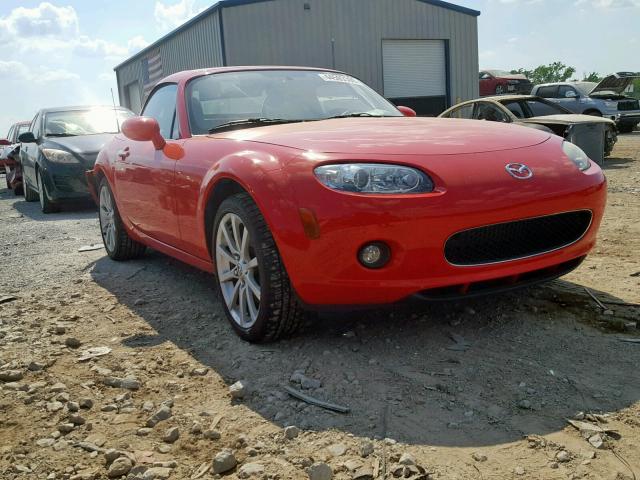 JM1NC26F070126180 - 2007 MAZDA MX-5 MIATA RED photo 1