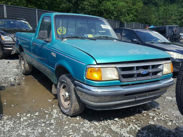 1FTCR10A5RPB90254 - 1994 FORD RANGER TEAL photo 1