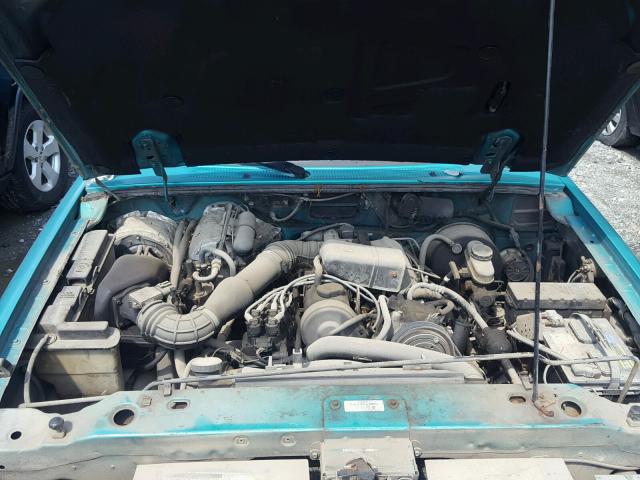 1FTCR10A5RPB90254 - 1994 FORD RANGER TEAL photo 7