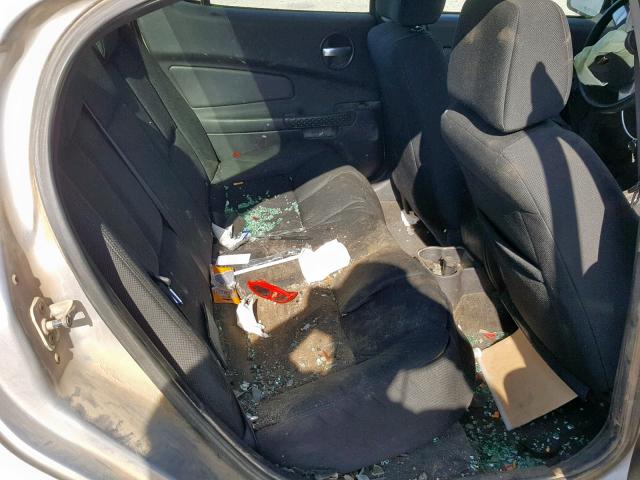 2G2WP552281172550 - 2008 PONTIAC GRAND PRIX SILVER photo 6