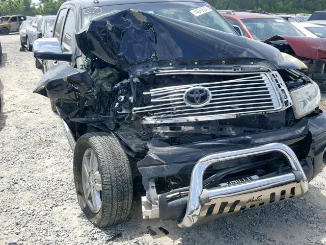 5TFFY5F12AX075307 - 2010 TOYOTA TUNDRA CRE BLACK photo 9