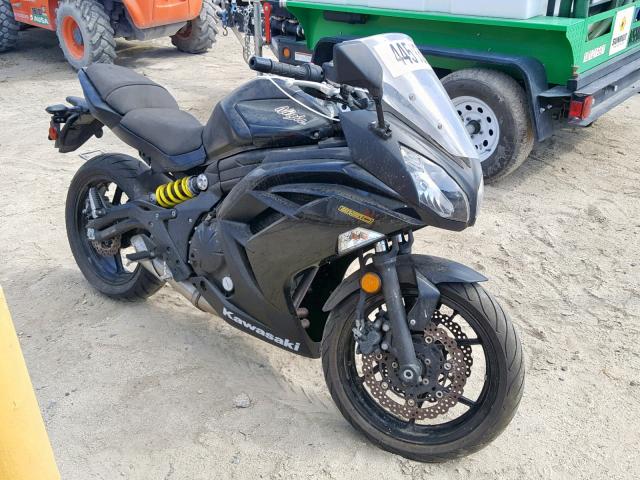 JKAEXEE17DDA12965 - 2013 KAWASAKI EX650 E BLACK photo 1