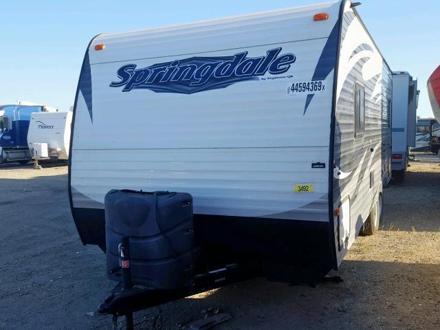 4YDT20225FG104258 - 2015 KEYSTONE SPRINGDALE TWO TONE photo 3