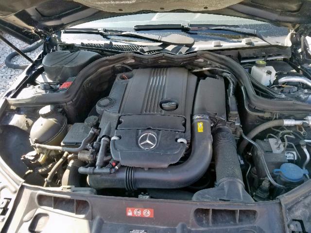 WDDGF4HB3CA602356 - 2012 MERCEDES-BENZ C 250 BLACK photo 7