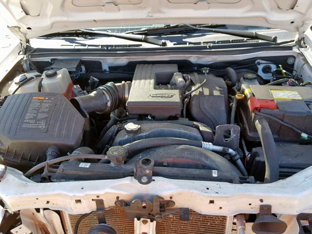 1GCHTDFEXC8168531 - 2012 CHEVROLET COLORADO L WHITE photo 7