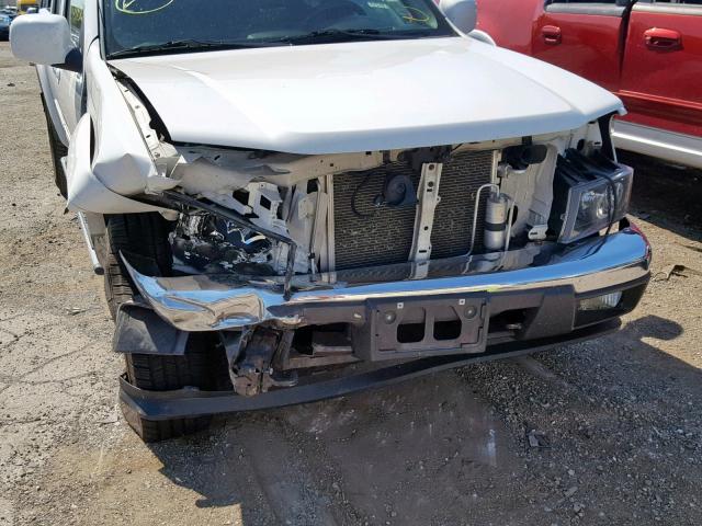 1GCHTDFEXC8168531 - 2012 CHEVROLET COLORADO L WHITE photo 9