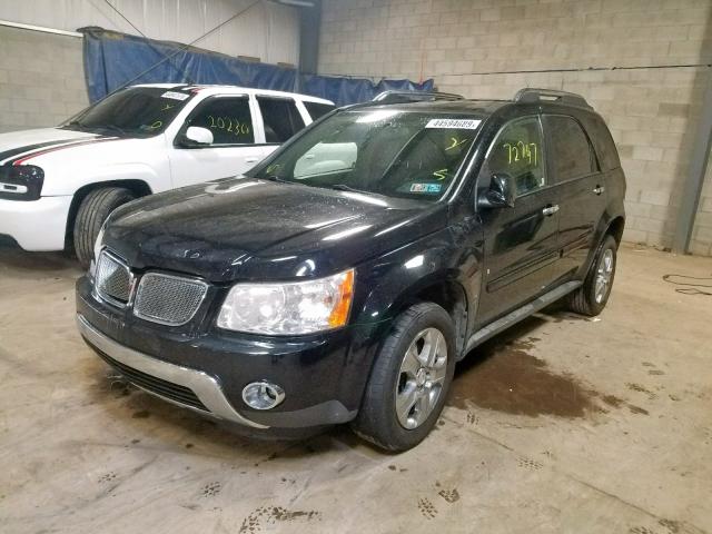 2CKDL43F286306578 - 2008 PONTIAC TORRENT BLACK photo 2