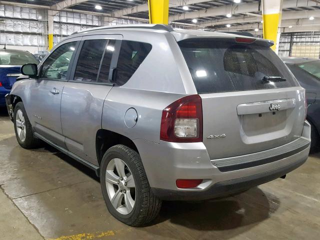 1C4NJDBB4HD105203 - 2017 JEEP COMPASS SP GRAY photo 3