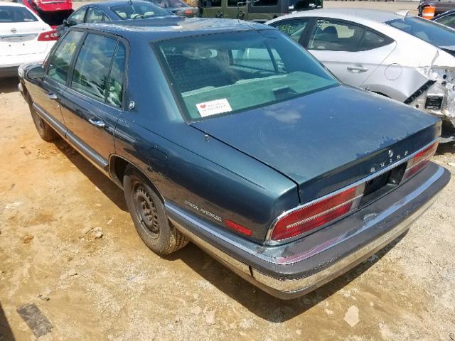 1G4CW53L5N1631273 - 1992 BUICK PARK AVENU GREEN photo 3