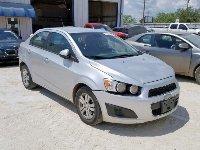 1G1JA5SH3C4133505 - 2012 CHEVROLET SONIC LS 银色 照片 1
