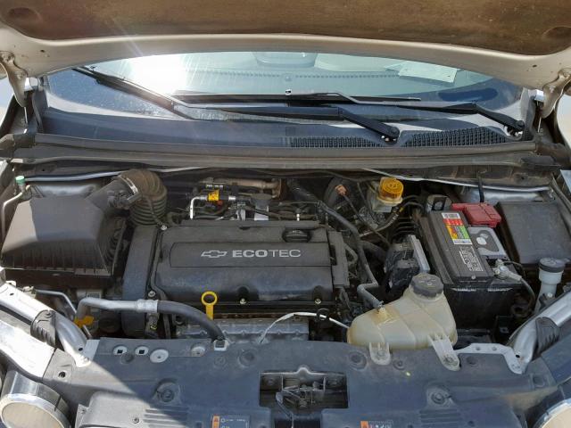 1G1JA5SH3C4133505 - 2012 CHEVROLET SONIC LS 银色 照片 7