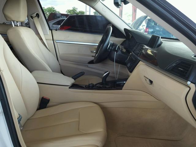 WBA3X5C5XED559050 - 2014 BMW 328 XIGT WHITE photo 5