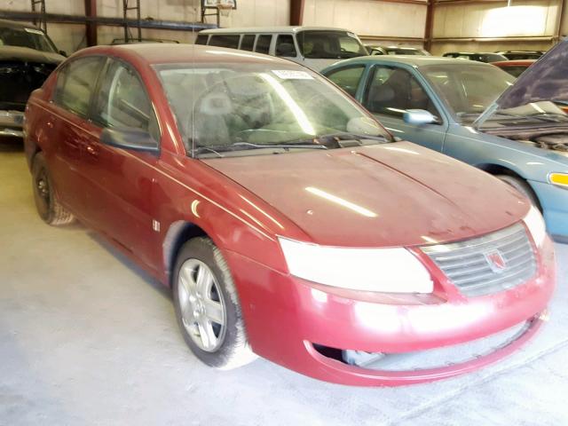 1G8AJ55F27Z178083 - 2007 SATURN ION LEVEL BURGUNDY photo 1