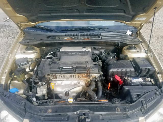 KNAFE222095652328 - 2009 KIA SPECTRA EX BEIGE photo 9