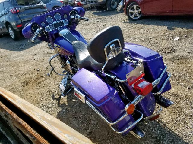 1HD1FCW1X2Y603514 - 2002 HARLEY-DAVIDSON FLHTCUI PURPLE photo 3