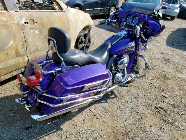 1HD1FCW1X2Y603514 - 2002 HARLEY-DAVIDSON FLHTCUI PURPLE photo 4
