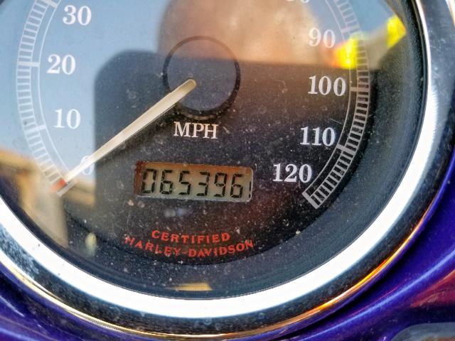 1HD1FCW1X2Y603514 - 2002 HARLEY-DAVIDSON FLHTCUI PURPLE photo 8