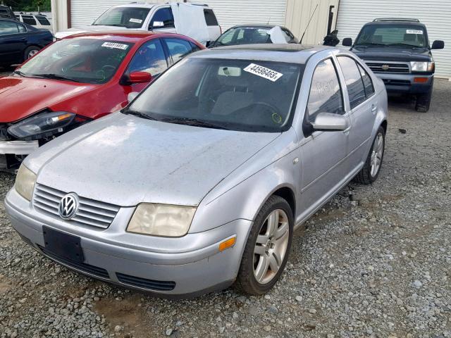 3VWSE69M63M030685 - 2003 VOLKSWAGEN JETTA GLS SILVER photo 2