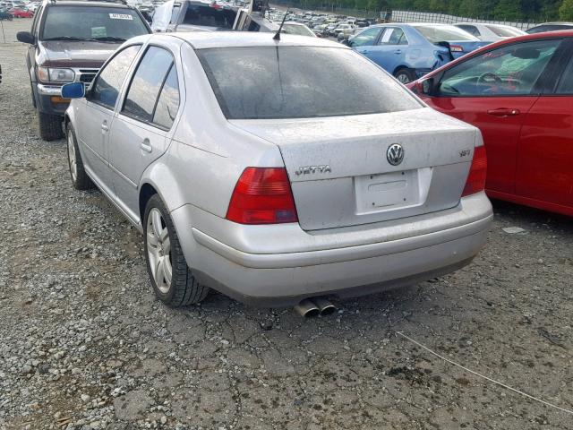 3VWSE69M63M030685 - 2003 VOLKSWAGEN JETTA GLS SILVER photo 3