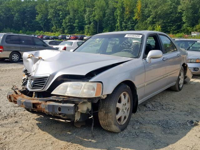 JH4KA96612C007786 - 2002 ACURA 3.5RL SILVER photo 2