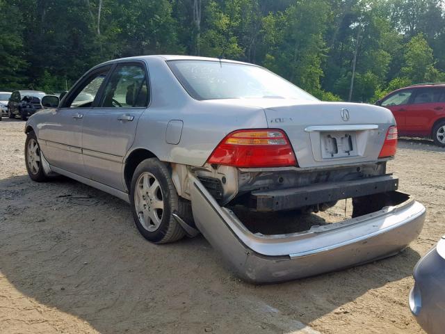 JH4KA96612C007786 - 2002 ACURA 3.5RL SILVER photo 3