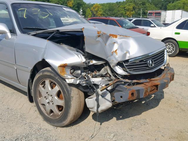 JH4KA96612C007786 - 2002 ACURA 3.5RL SILVER photo 9