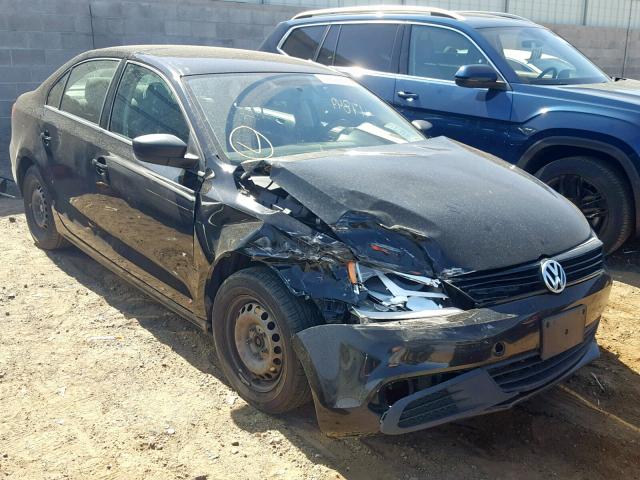 3VW2K7AJ3BM396084 - 2011 VOLKSWAGEN JETTA BASE BLACK photo 1