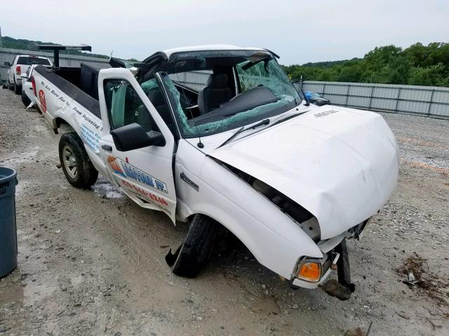 1FTYR10D28PA68661 - 2008 FORD RANGER WHITE photo 1