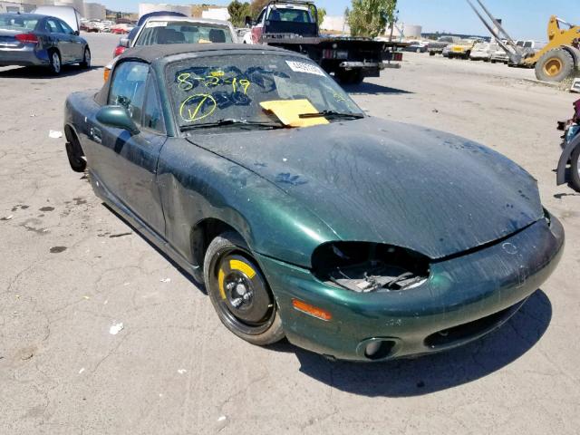 JM1NB3531Y0140106 - 2000 MAZDA MX-5 MIATA GREEN photo 1