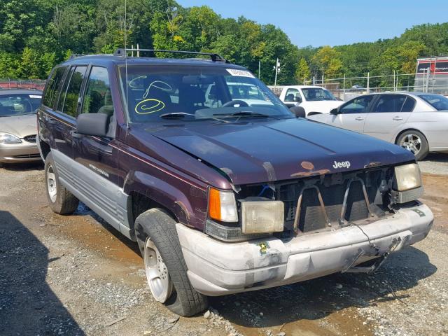 1J4GZ58S9VC716550 - 1997 JEEP GRAND CHER BURGUNDY photo 1